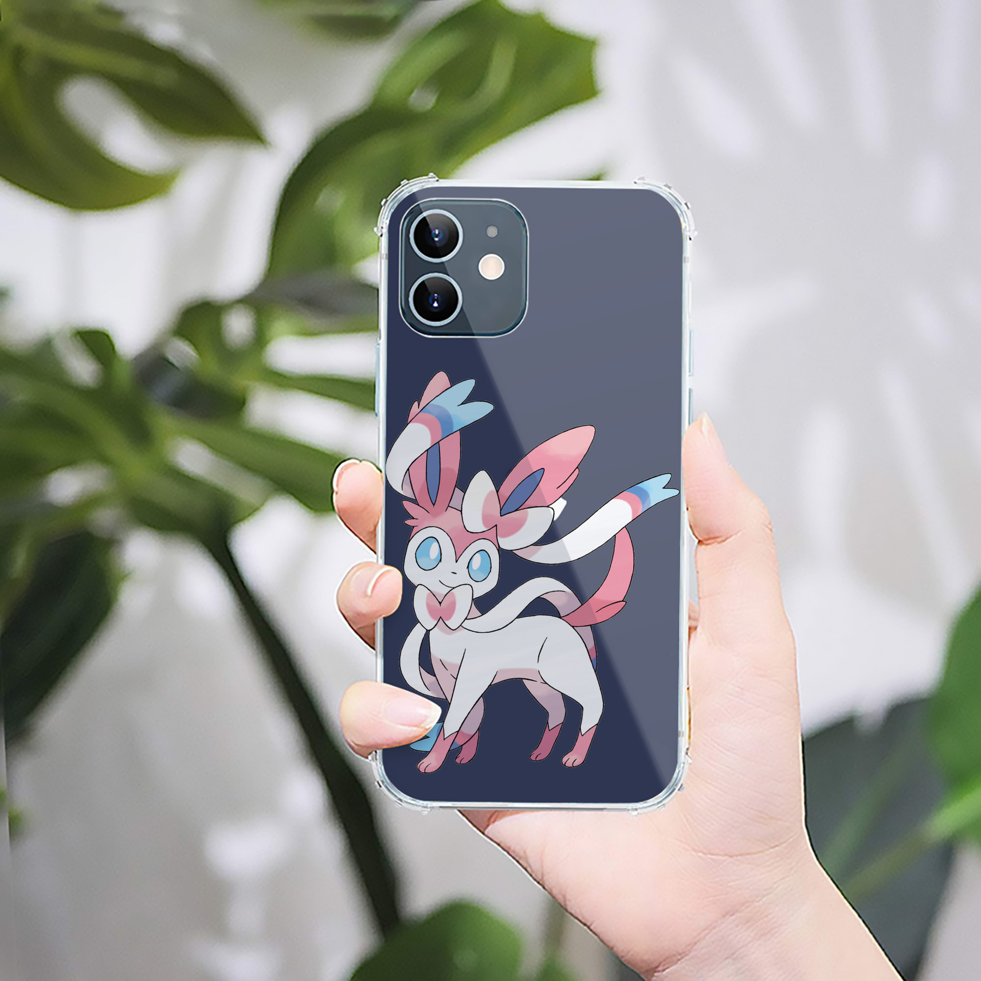 （画像用） ポケットモンスター Pokémon 【iPhone 12シリーズ対応】透明スマホケース（クリアソフトケース）